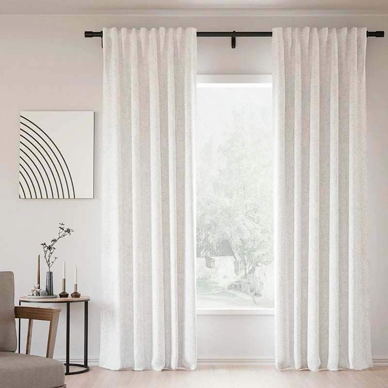 Zoe Linen Curtain Soft Top