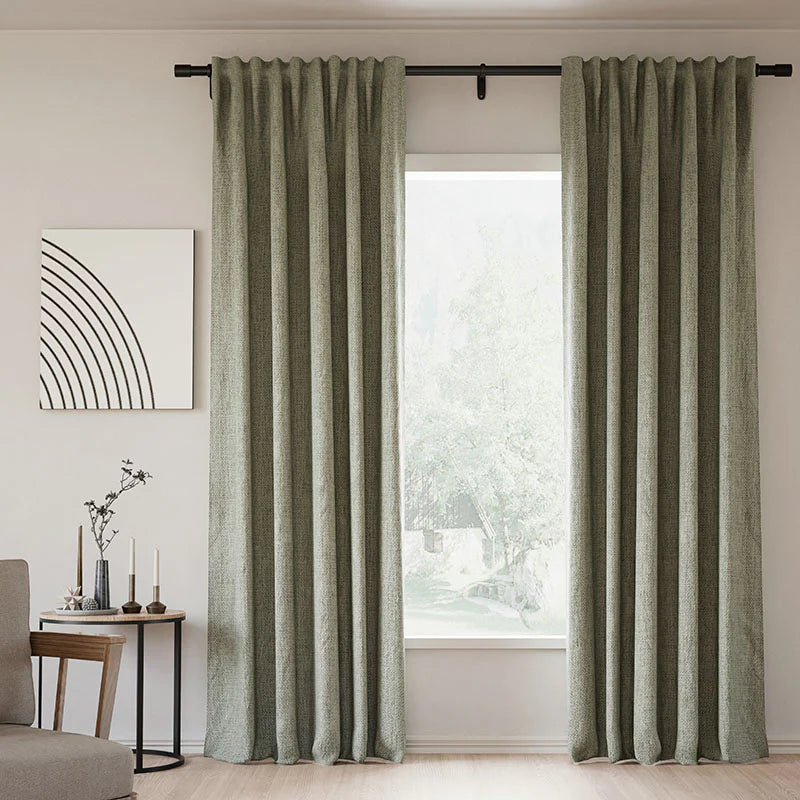 Zoe Linen Curtain Soft Top