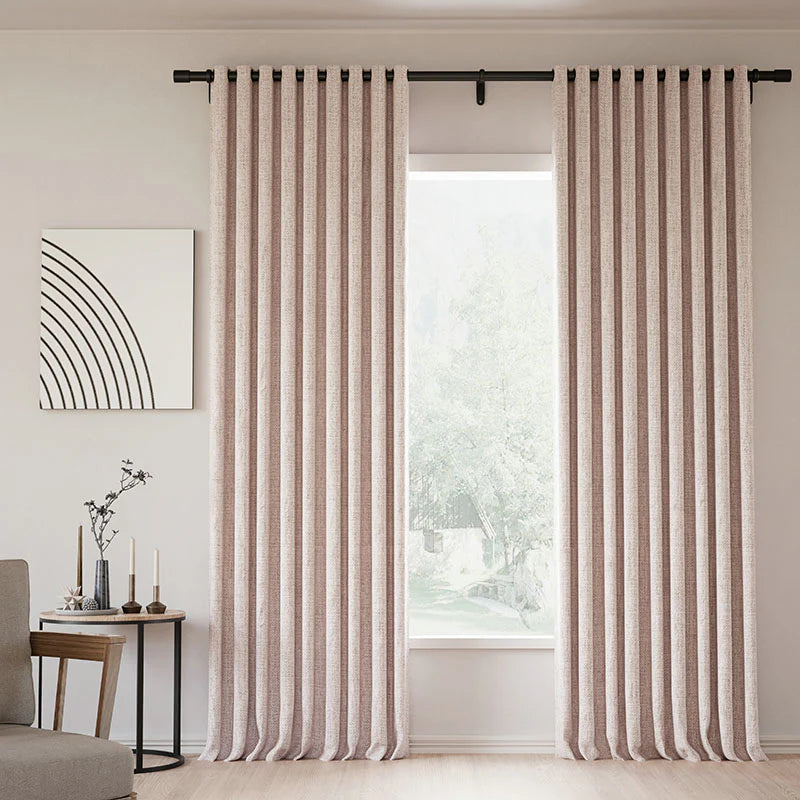 Zoe Linen Curtain Grommet