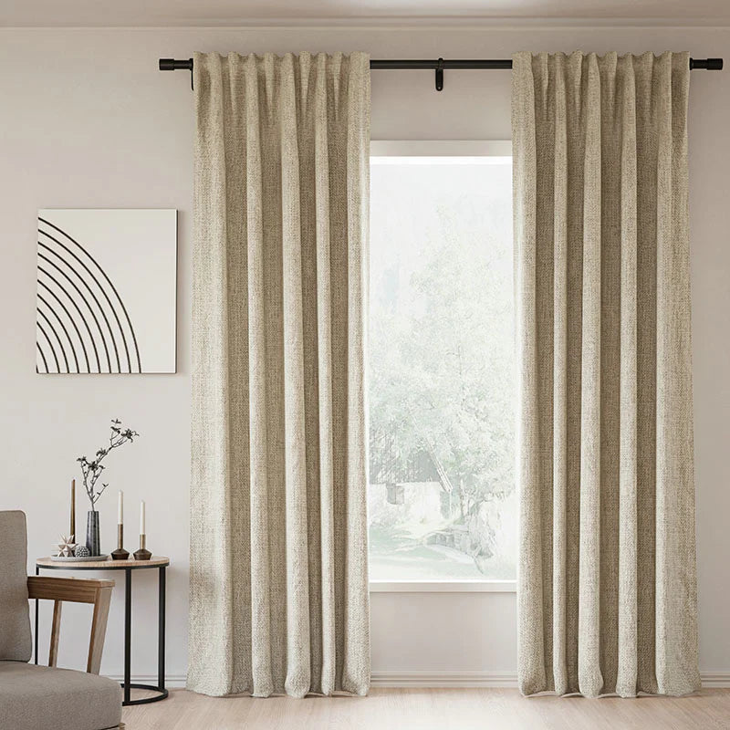 Zoe Linen Curtain Soft Top
