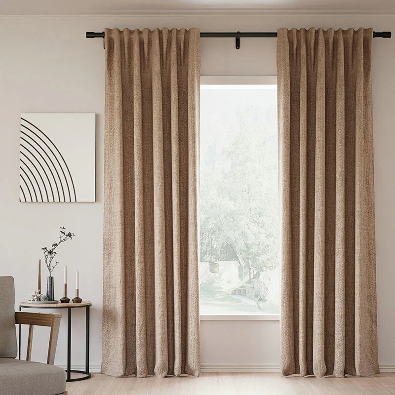 Zoe Linen Curtain Soft Top