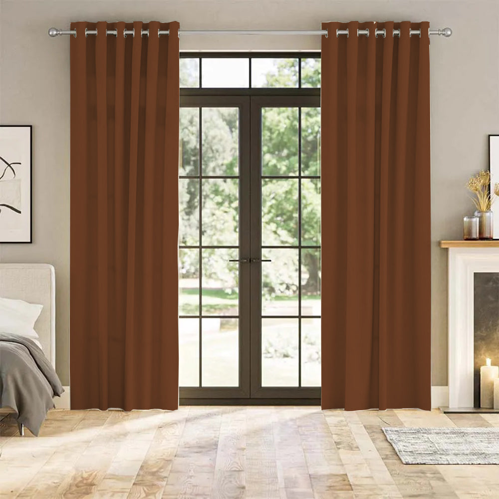 Luna Velvet Minimalist Curtain Grommet