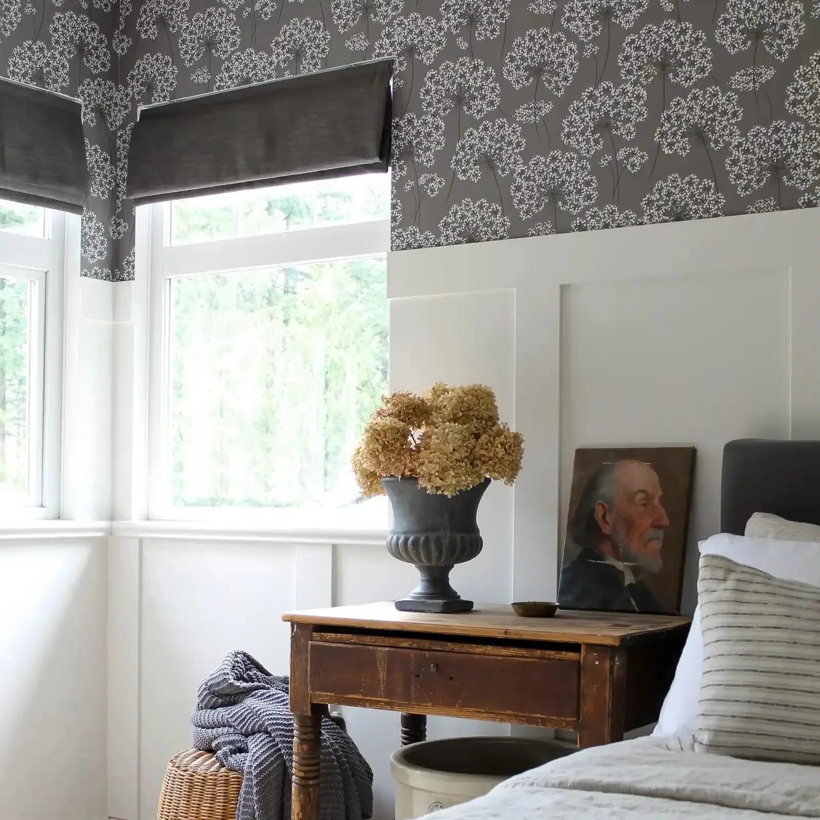 Zoe Linen Roman Shade Cordless