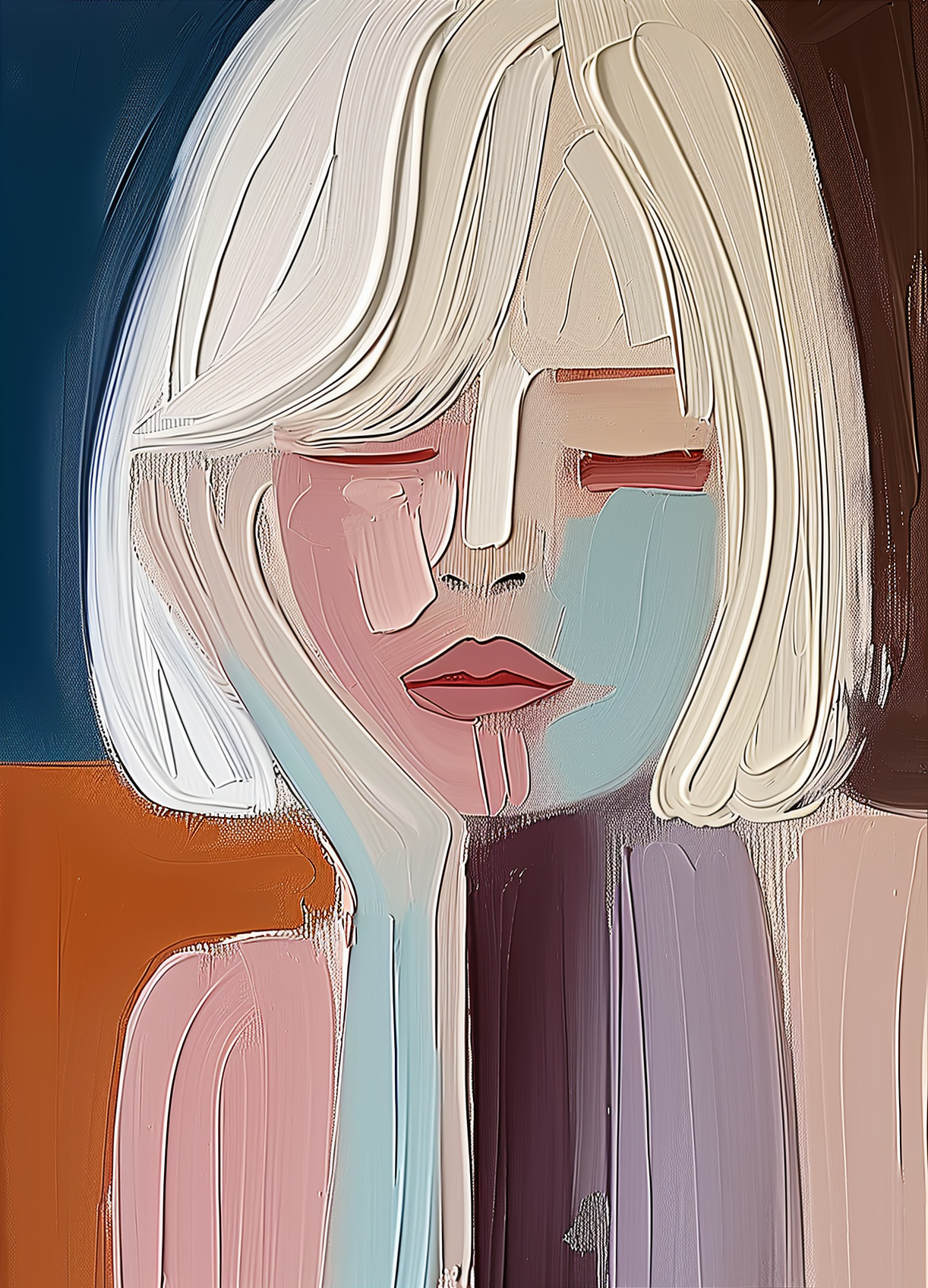 Alina Plaster Art Texture Painting - Letsarting