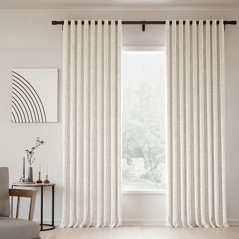 Zoe Linen Curtain Grommet