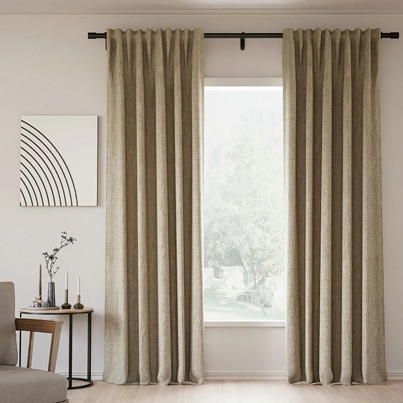 Zoe Linen Curtain Soft Top
