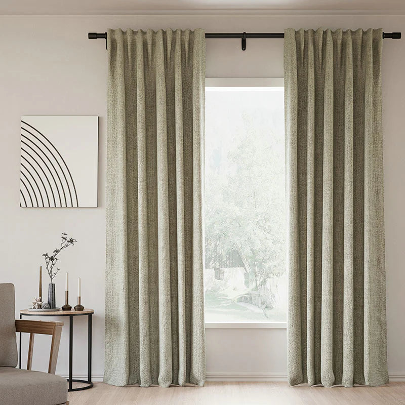 Zoe Linen Curtain Soft Top