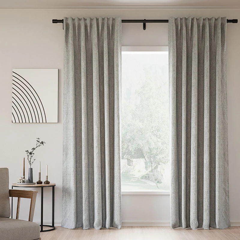 Zoe Linen Curtain Soft Top