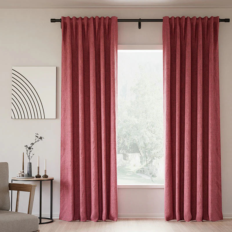 Zoe Linen Curtain Soft Top