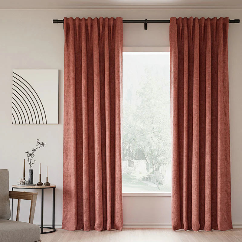 Zoe Linen Curtain Soft Top