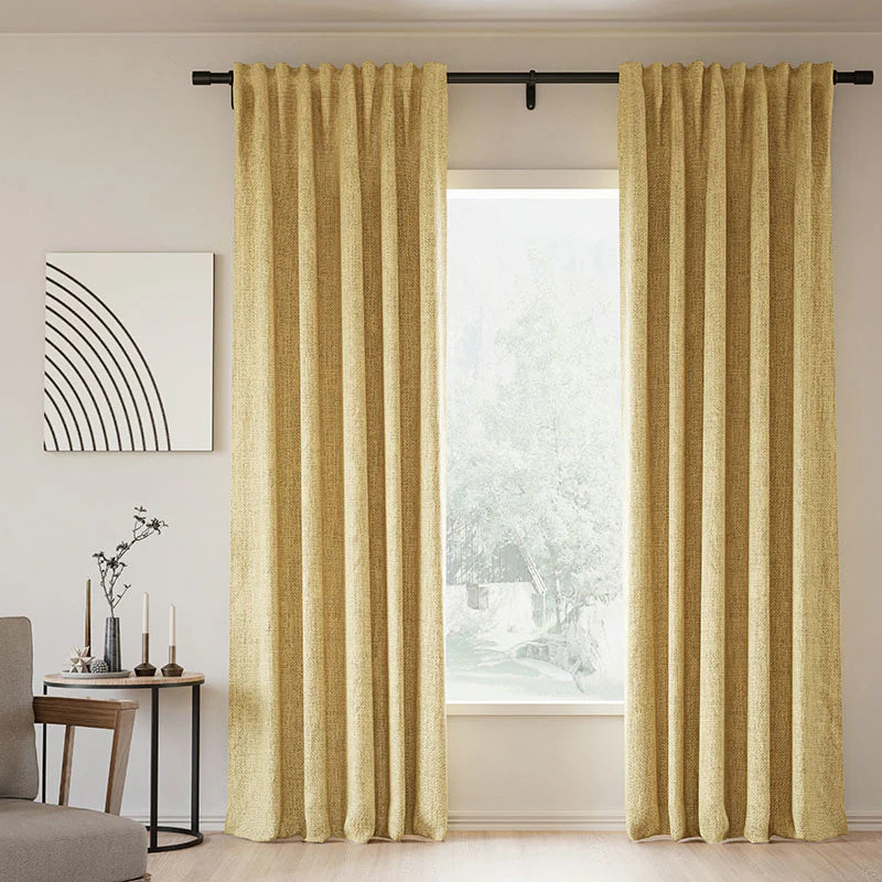 Zoe Linen Curtain Soft Top