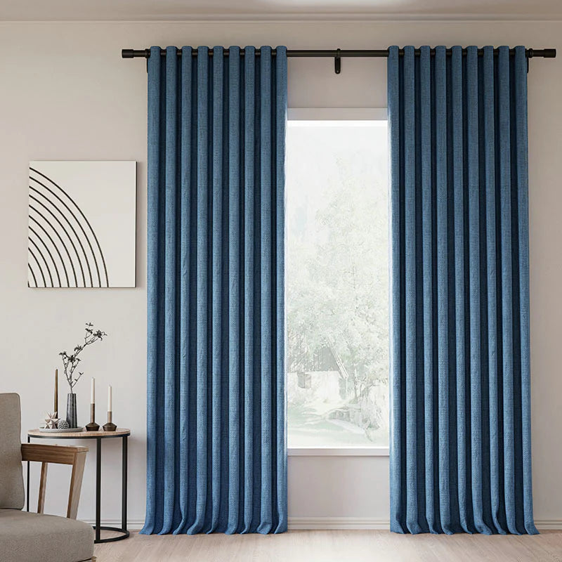 Zoe Linen Curtain Grommet