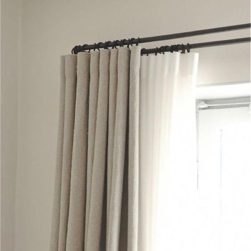 Luna Velvet Minimalist Curtain Pleated